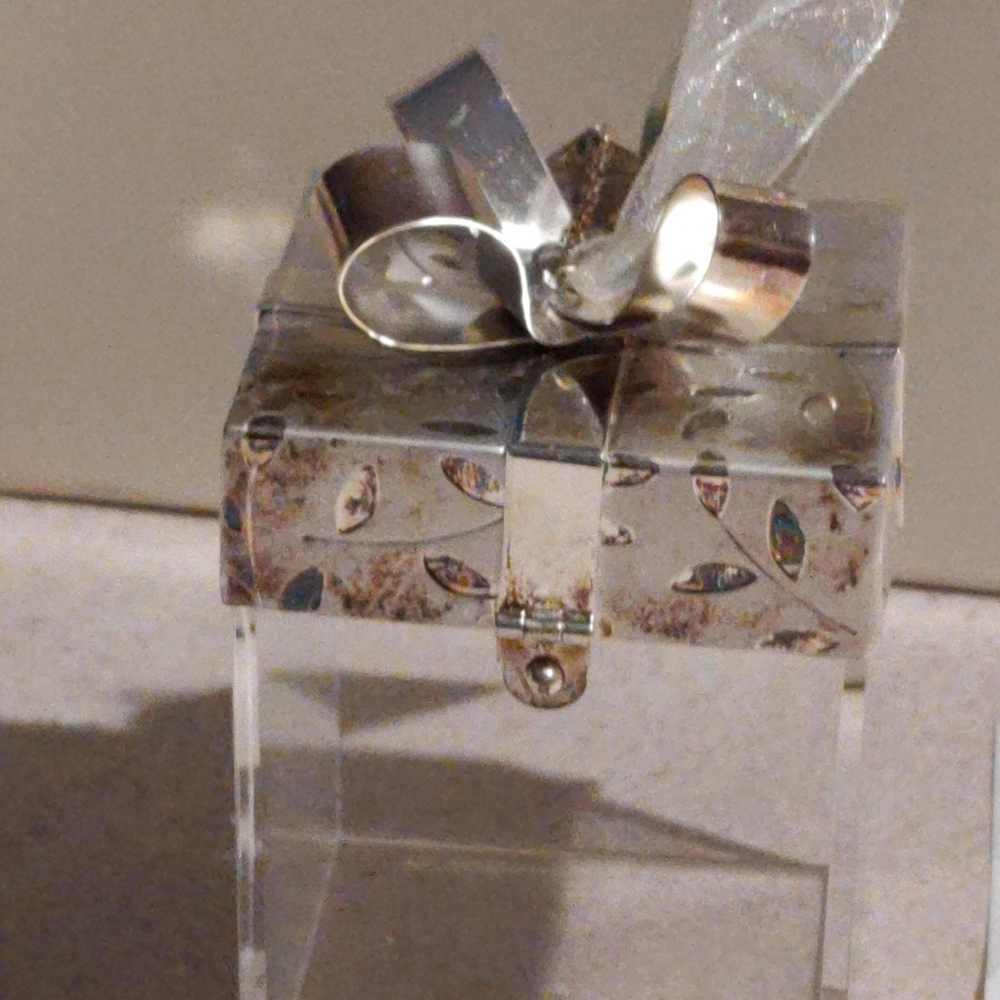 Hallmark Silver Decorative Gift Box